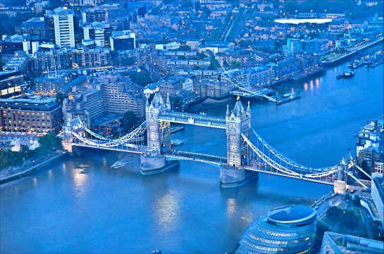 Shards binasından da Londra'ya 