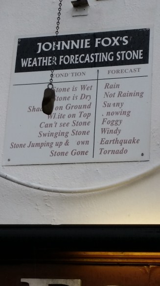 Johnnie Fox'ta hava durumu