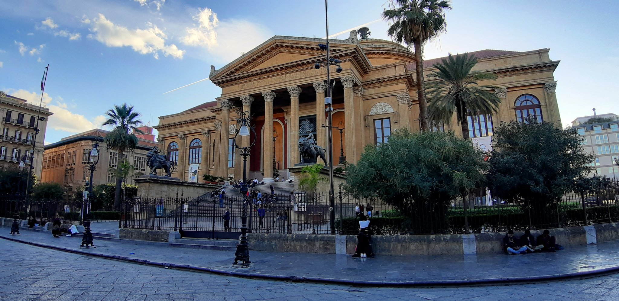 Palermo'da Teatro Massimo