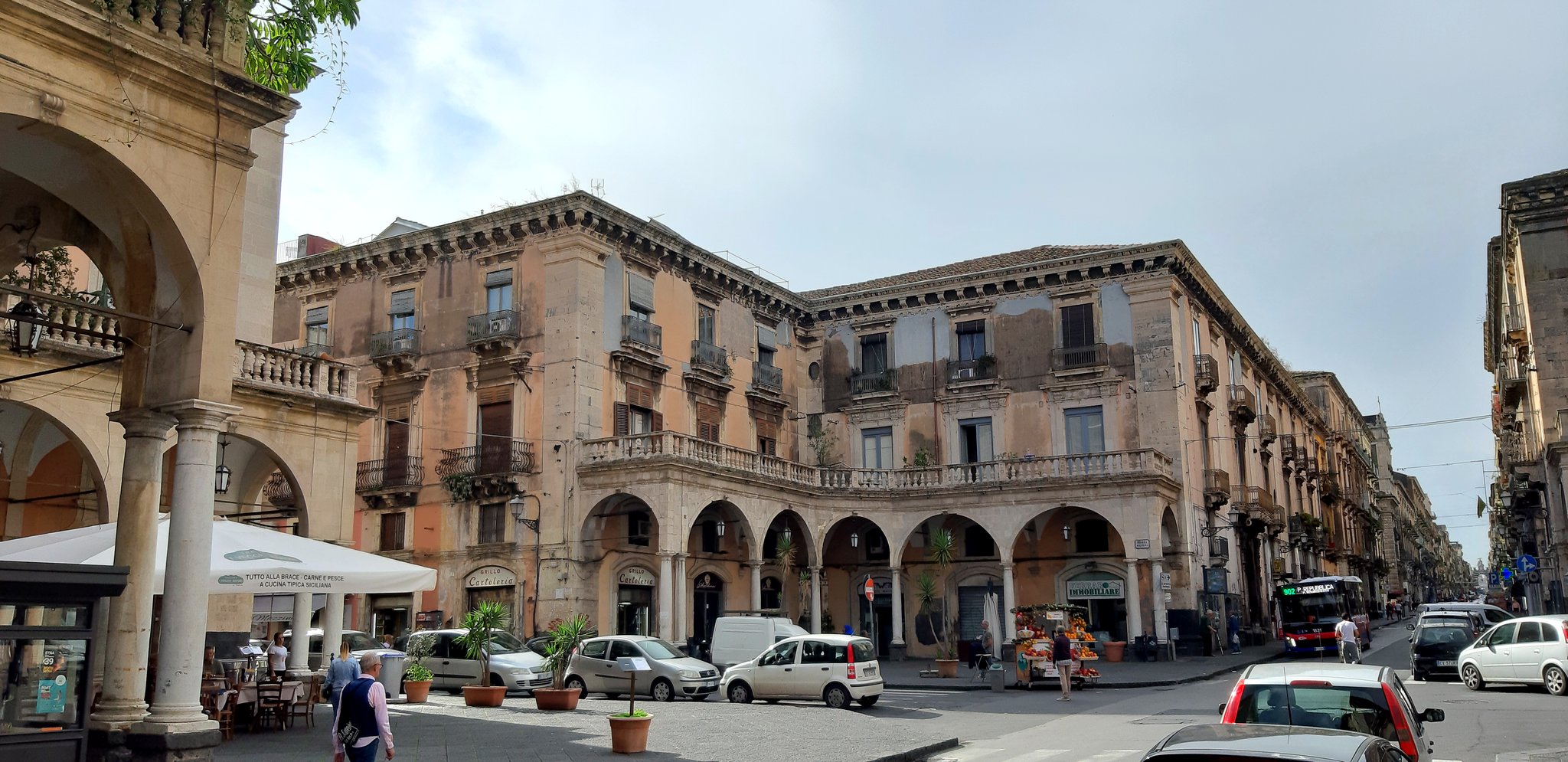Catania'da Via Etnea